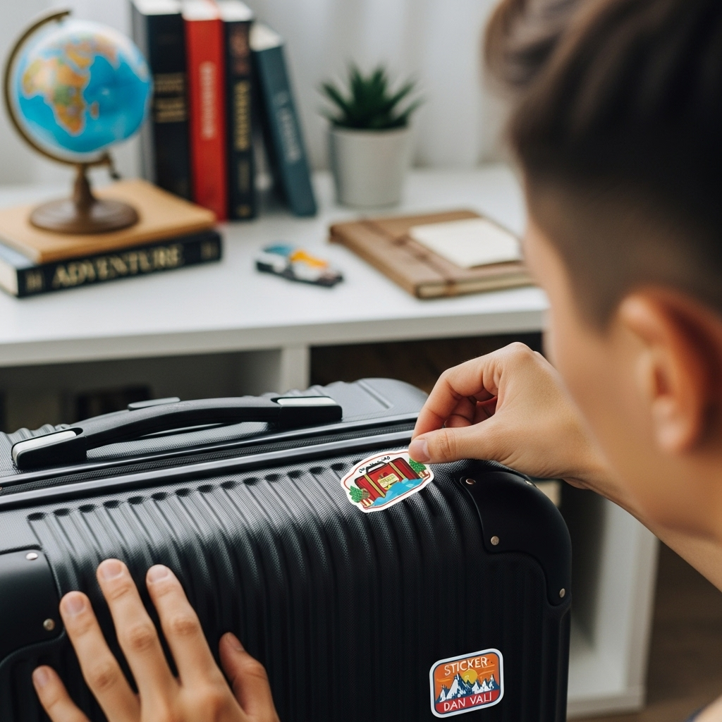 Sticker Dán Vali: Biến Chiếc Vali Nhàm Chán Thành Tác Phẩm Nghệ Thuật ...